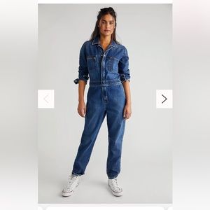 Lee Union Denim Boiler Suit Coveralls